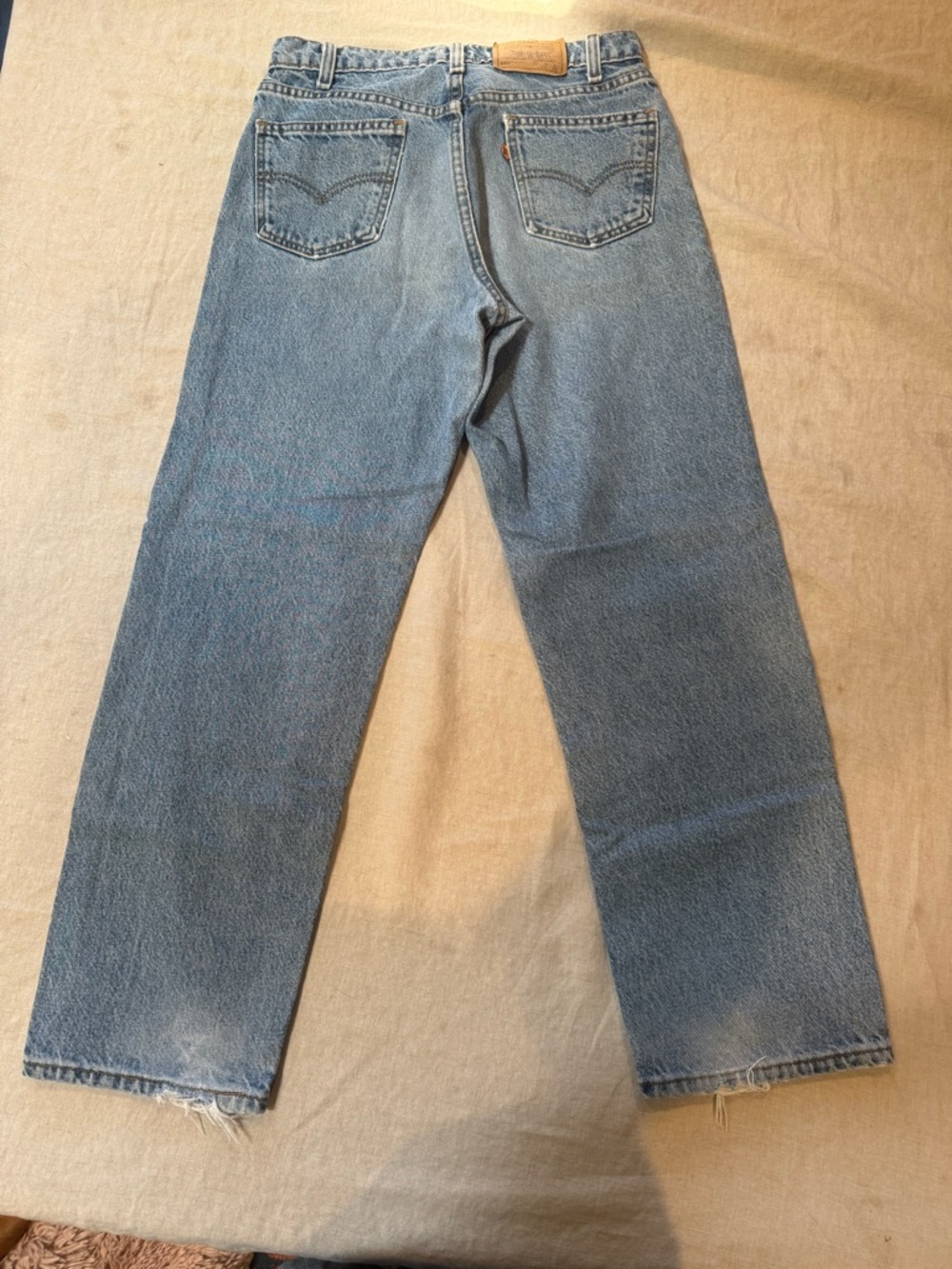 Y2K Vintage Levi’s Orange Tab 560 | Taper Leg Size 27 Distressed Medium Wash - Picture 4 of 8